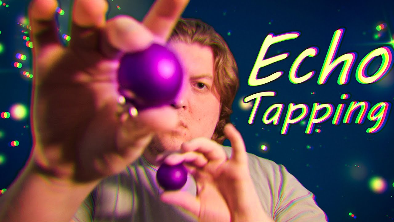 ASMR | No Tingles? No Problem! ❤️💚💙 Gently Echoed Tapping For Tingle Immunity [Power Echo Session]