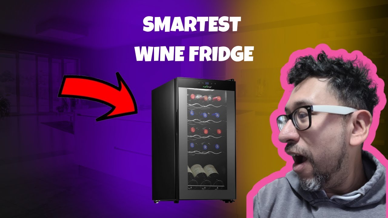 Best Smart Refrigerator 2025 NutriChef PKCWC150 15 Bottle Wine Cooler Refrigerator