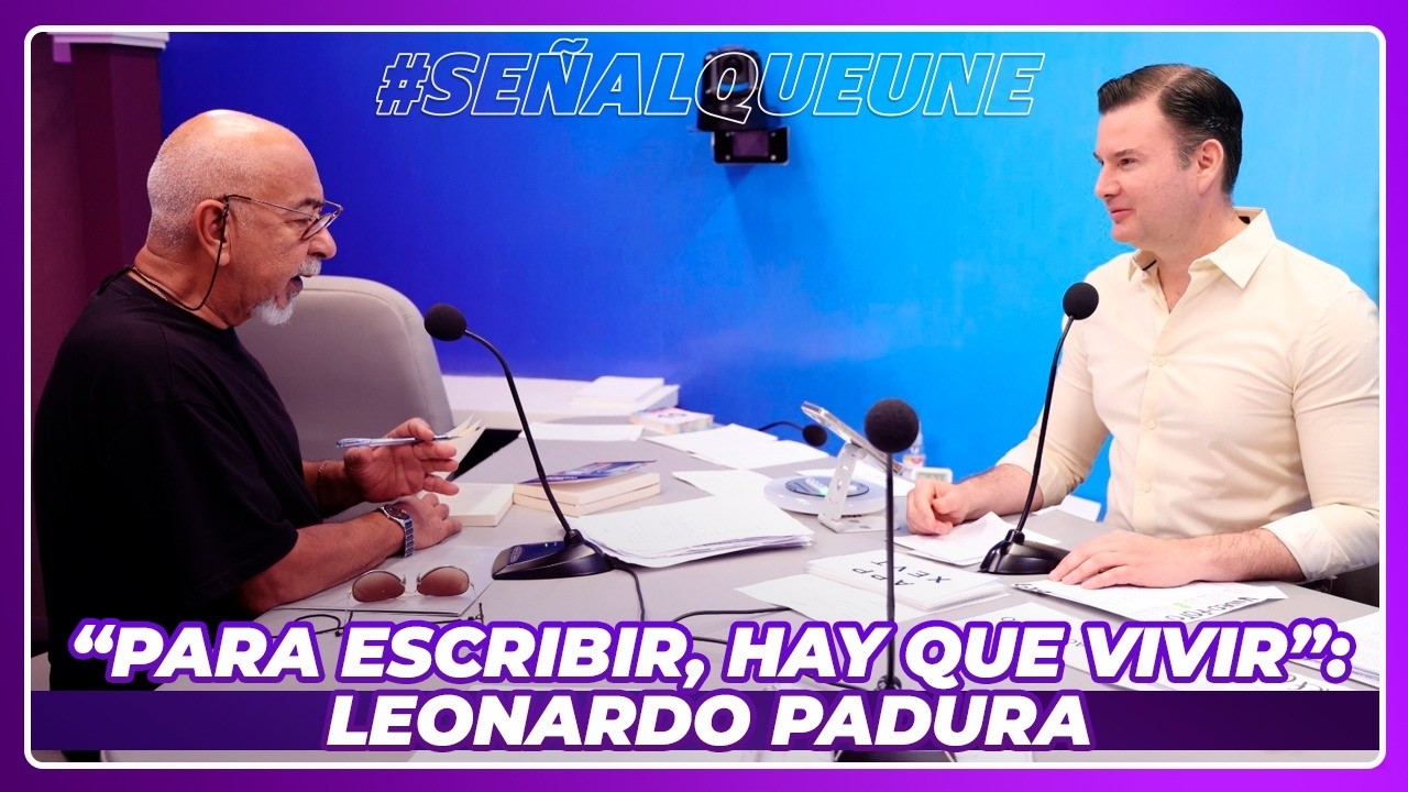 “Para escribir, hay que vivir”: Leonardo Padura