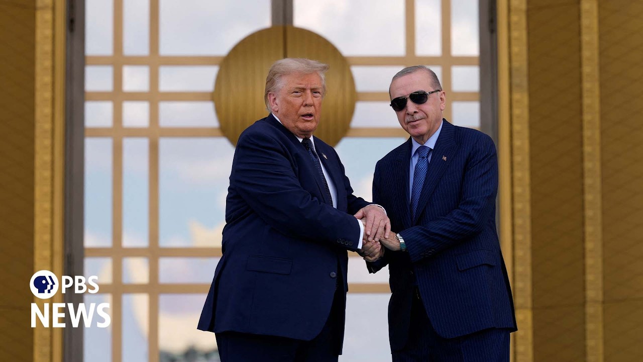 WATCH: Trump arrives at NATO summit in Turkey, with ceremonial welcome from Erdoğan