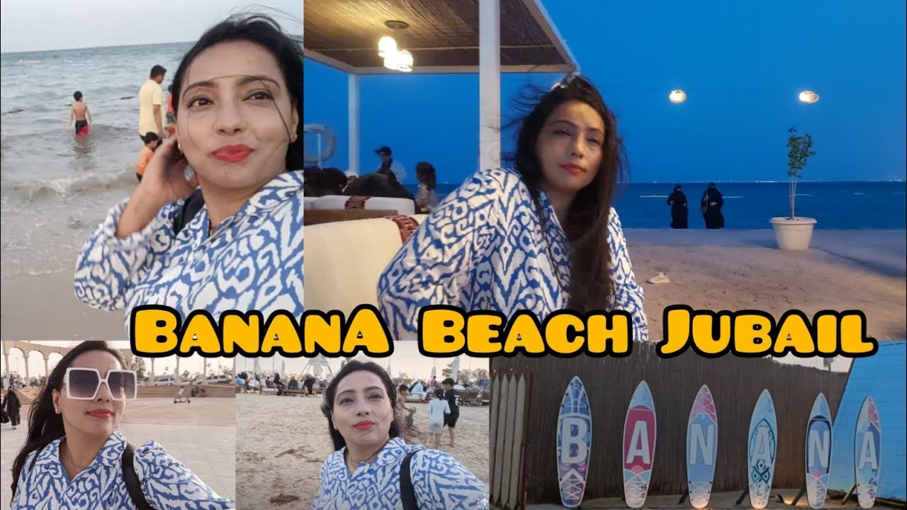 Banana Beach Fanateer Jubail City, Saudi Arabia, The best tourism Spot in Jubail, Saudi Part-2