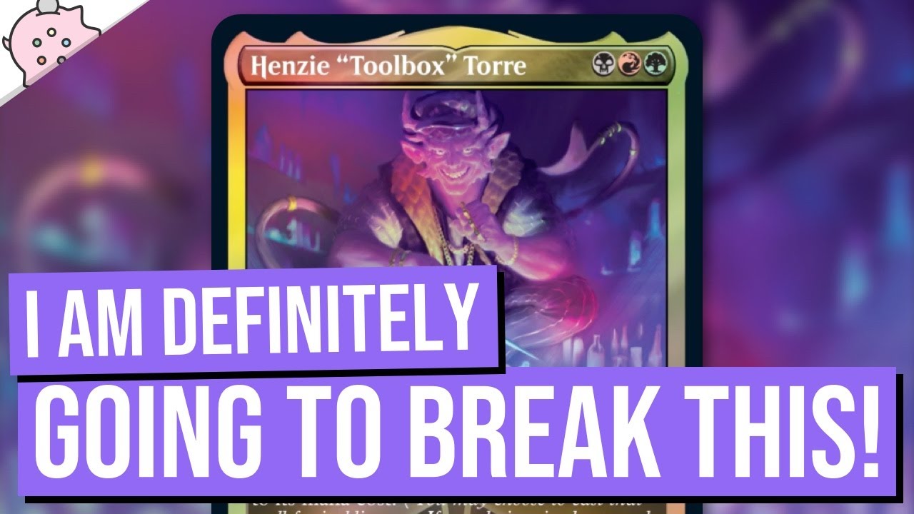 I Am Going to Break This Commander! | Henzie Toolbox Torre | Streets of New Capenna Spoilers | MTG