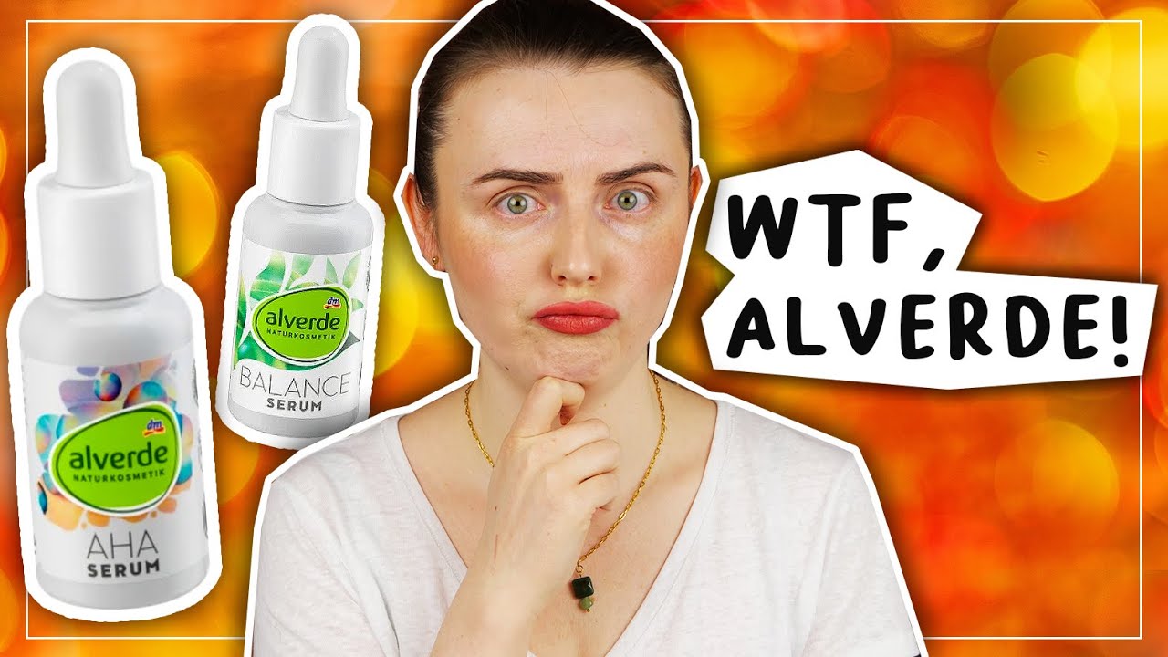 Was soll DAS!? | Alverde AHA und Balance Serum im Check *drogerie skincare trust issues*
