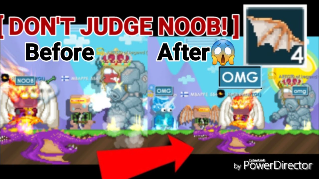 Don't Judge Noob! ( Noob With 4 Da Vinci Wings! ) OMG! - Growtopia