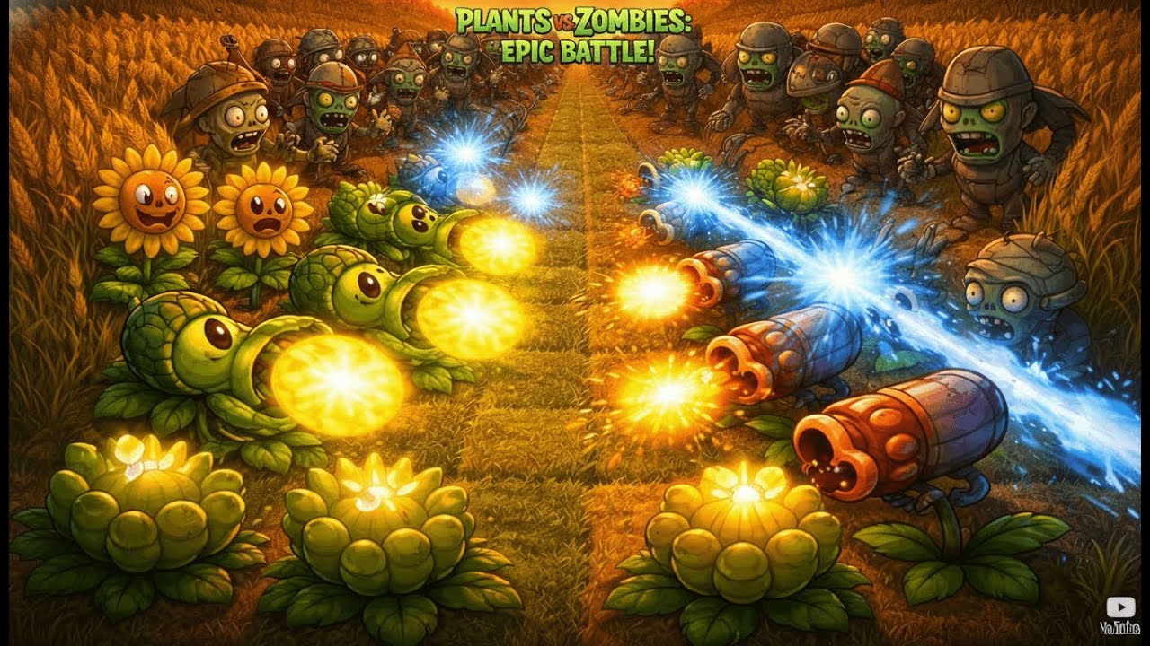 17:19 FULL 6 HÀNG PLANT MÁU TRÂU 💪 Phát Bắn ~1K Damage Xuất Hiện! | PVZ RH Fusion