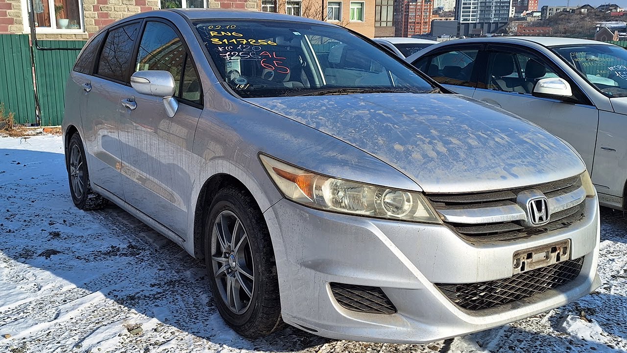 Honda Stream обзор, самый красивый 7-ми местный авто с аукционов Японии, лучший выбор для семьи!
