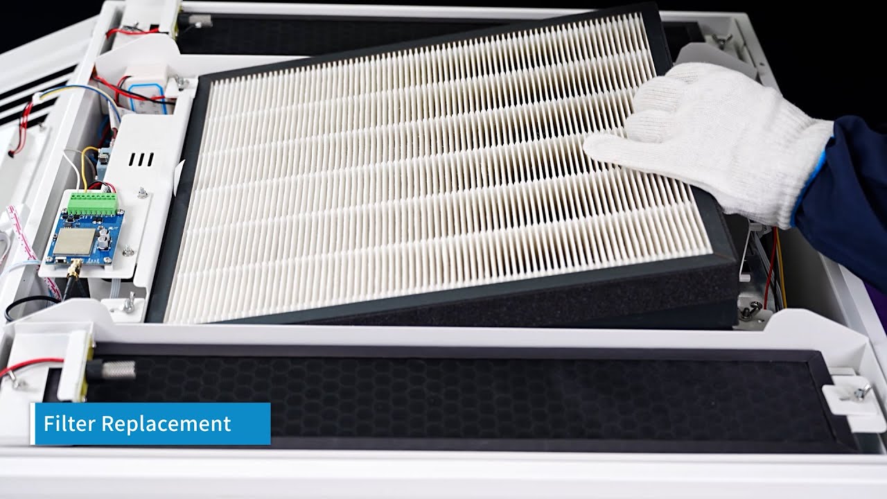 How to Replace the Filter in a UVC LED Air Disinfection Purifier?