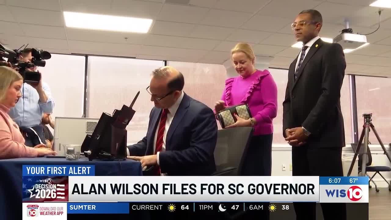 Alan Wilson officially files to run for SC Governor