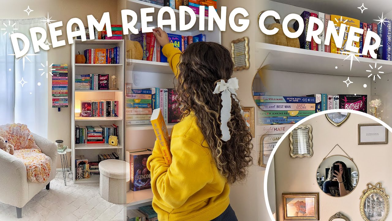 Building My Dream Reading Corner! 📚💭✨