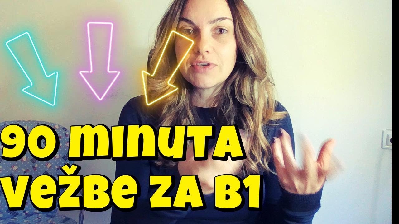 NEMAČKI - 90 MINUTA VEŽBE ZA B1 NIVO - VOKABULAR I KONVERZACIJA