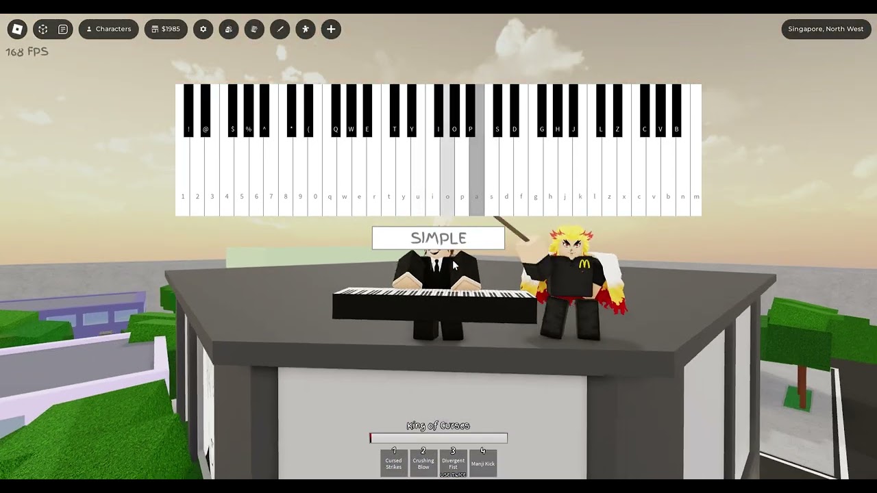 jujutsu shenanigans piano | honored one