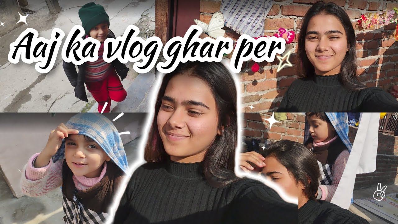 So , aaj ka vlog ghar per 🫶💫\\\mere chote cousins ~~ watch till the end "( fun and enjoy)