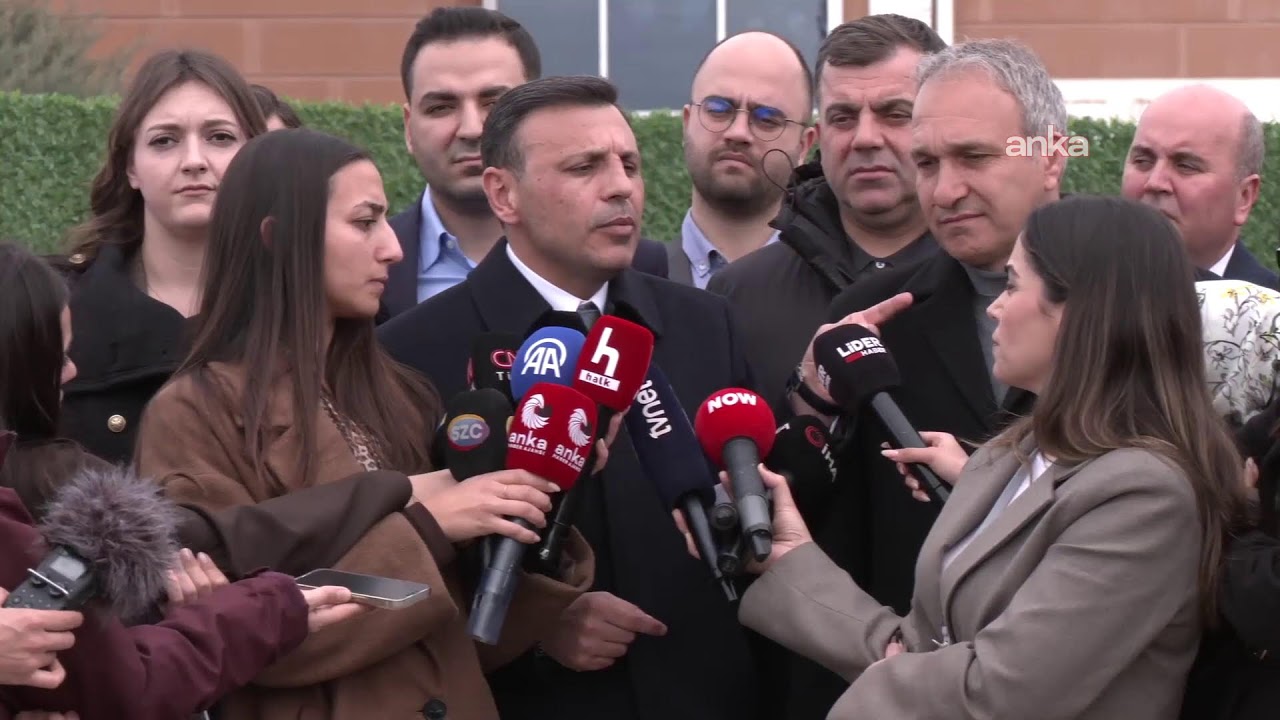 İBB davasında 4. gün | CHP İstanbul İl Başkanı Özgür Çelik Silivri'de açıklama yapıyor #Canlı