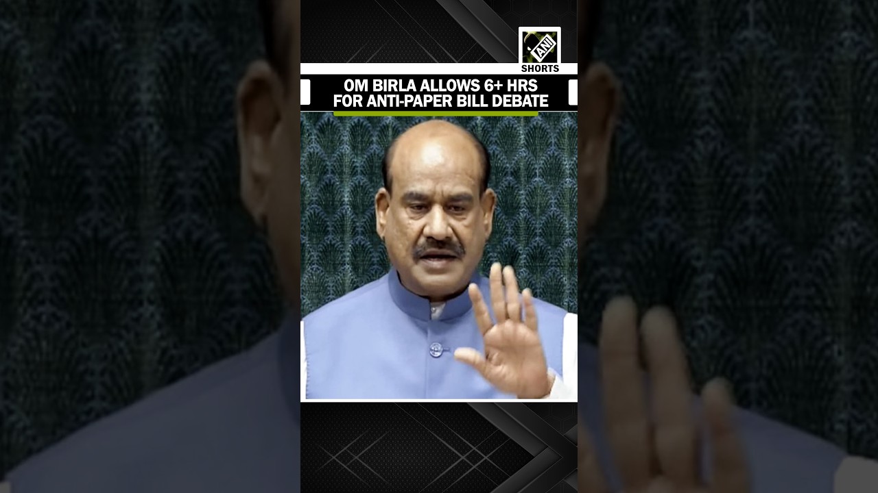 Lok Sabha speaker Om Birla allocates over 6 hours for MP&rsquo;s discussion on Anti-Paper Leak Bill