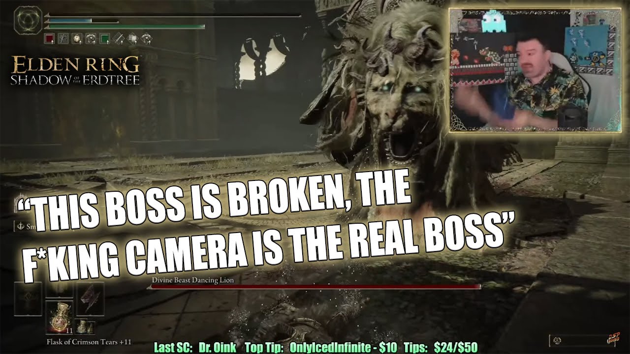 50 Y/O Elder Gets Rabid With Dancing Lion's Camera After Getting Crushed Even Changing His Build