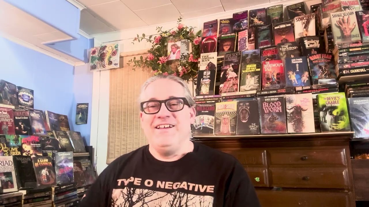 Guy N. Smith Books & a handful of horror movie book.  I’m showcasing books for the Halloween season 
