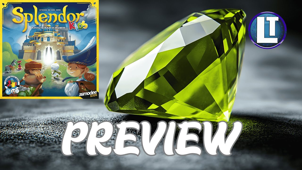 SPLENDOR KIDS: Предварительный обзор семейной настольной игры