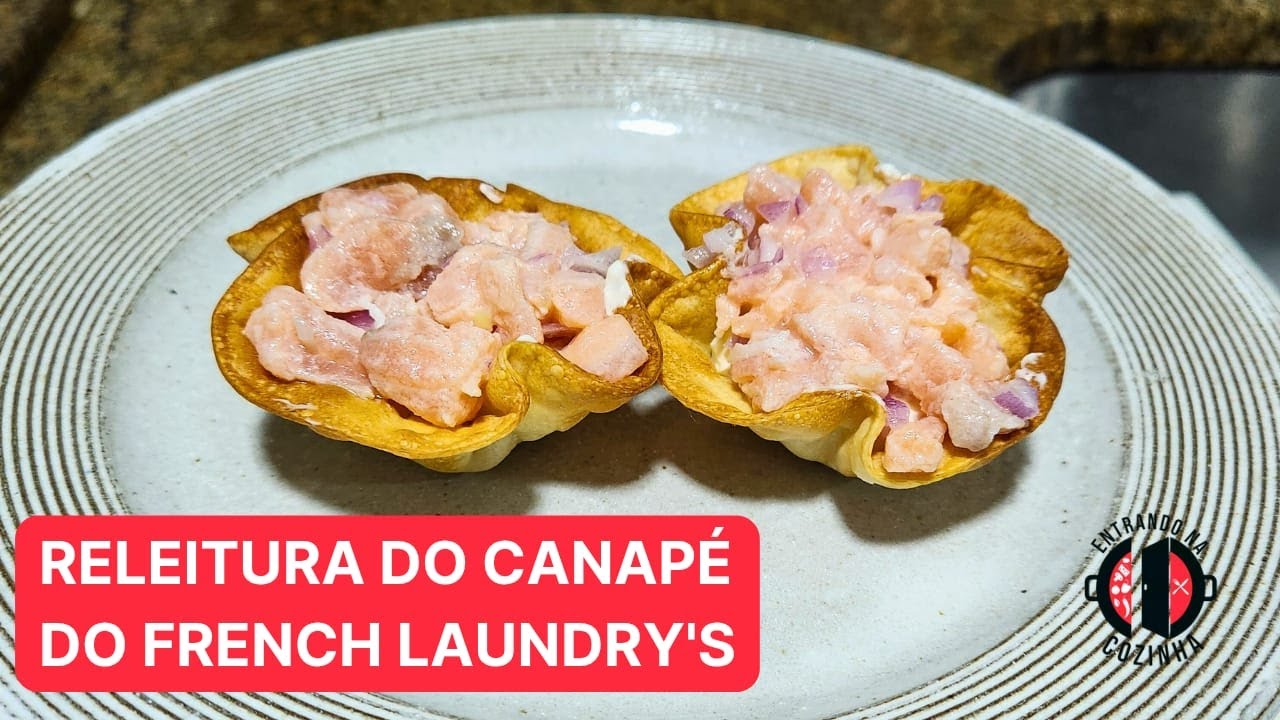 Canapé de salmão - the French Laundry's