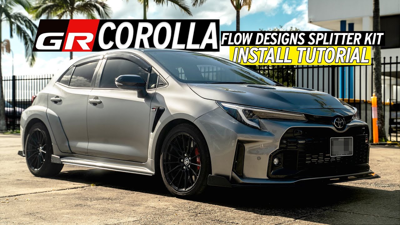 Toyota GR Corolla | Установка комплекта распределителя Flow Design