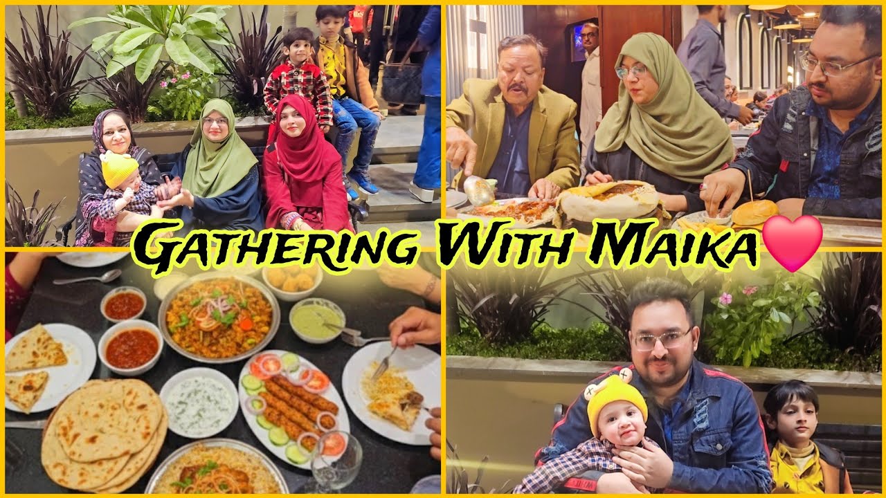 Event K liye Booking karayee. Maikay jakar Bohttt maza aya. Special Dinner Karne Gaye. Amber Naz❤️