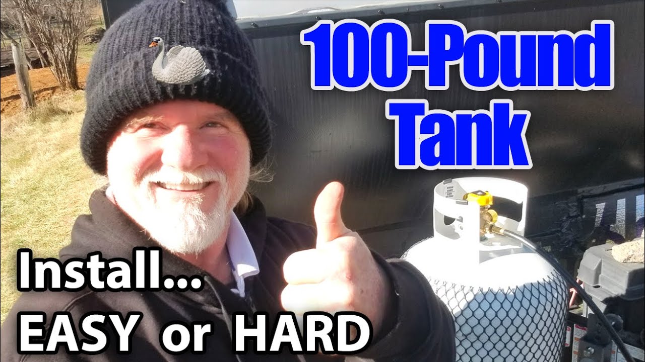 From 20 to 100 Pounds: Our Propane Tank Upgrade