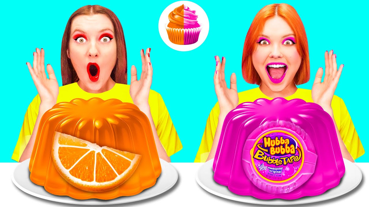 Укрась Желейный Торт Челлендж | Забавные Лайфхаки с Едой от HAHANOM Challenge