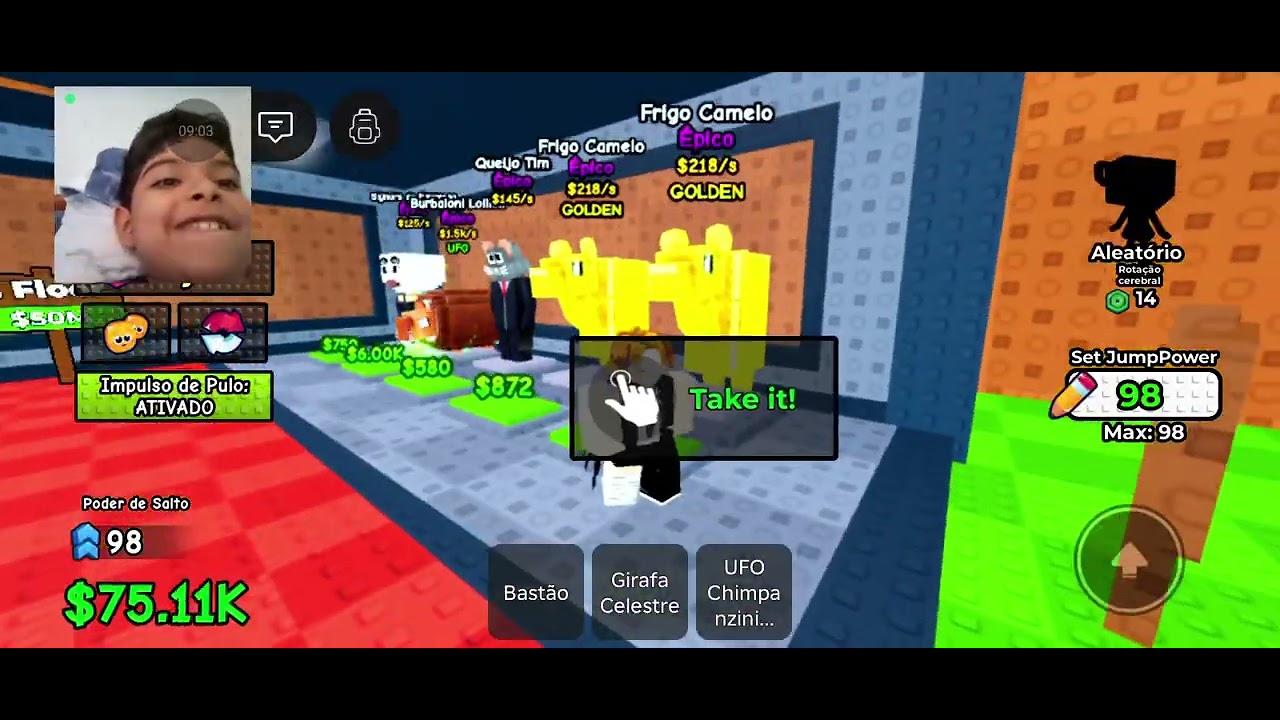 Joguei um novo jogo!