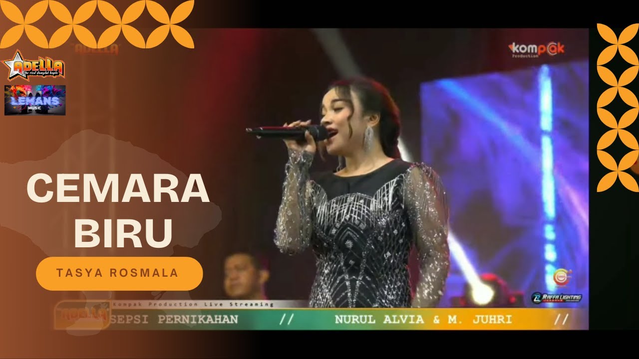 CEMARA BIRU - TASYA ROSMALA || OM ADELLA LIVE BANGKALAN MADURA