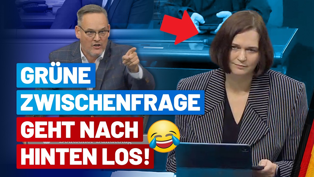AfD kontert Zwischenfragen und bekämpft Linksextremismus! Martin Reichardt - AfD-Fraktion Bundestag