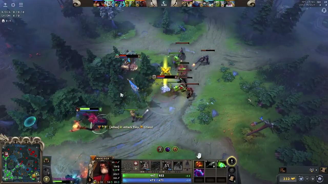 WARLOCK ลากมางามๆ แต่ทีมไม่งาม พาแพ้ยับอีกตามเคย One SIDE อีกครั้ง ให้พลิกไง กู SUPPORT นะ
