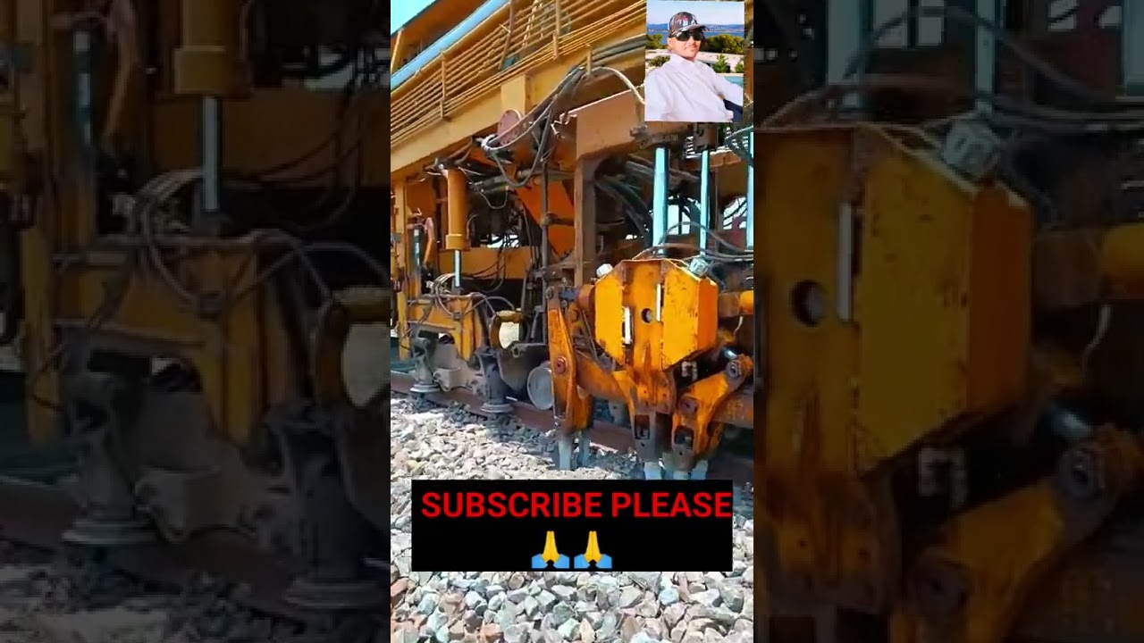 Railway track machine | machine in railway | track machine work