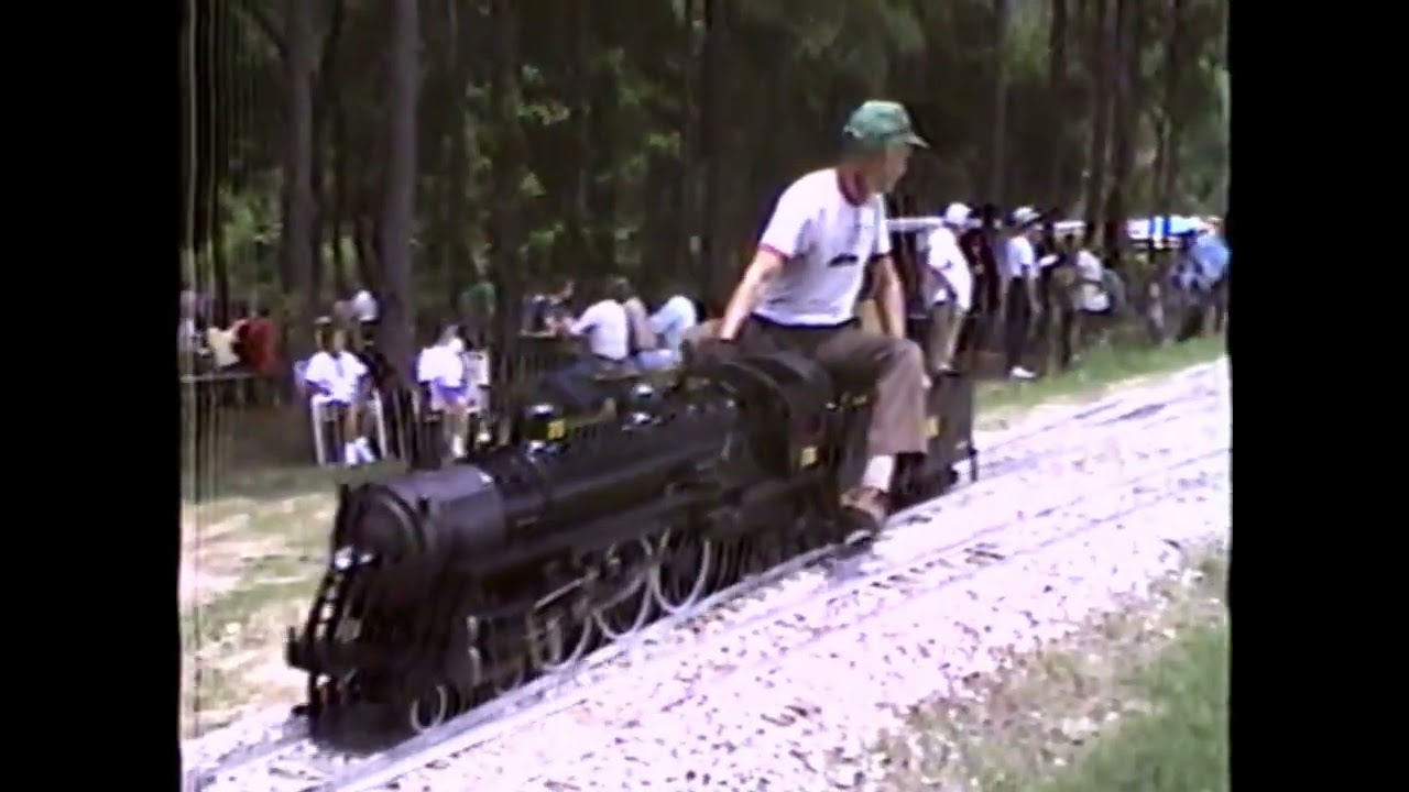 Memories of the Central Carolina Live Steamers 1989 - 1991