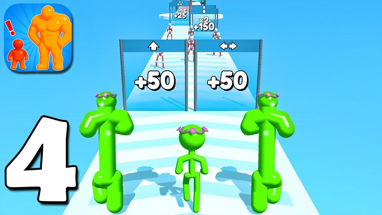 Tall Man Run - Gameplay Walkthrough Part 4 Stickman Adventure New Update (iOS, Android)