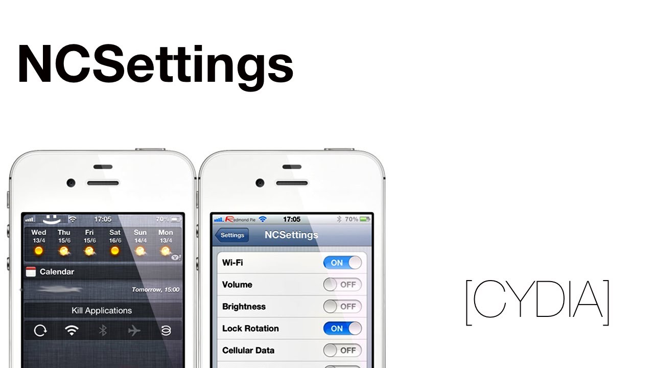[CYDIA] NCSettings - быстрые настройки в ЦУ
