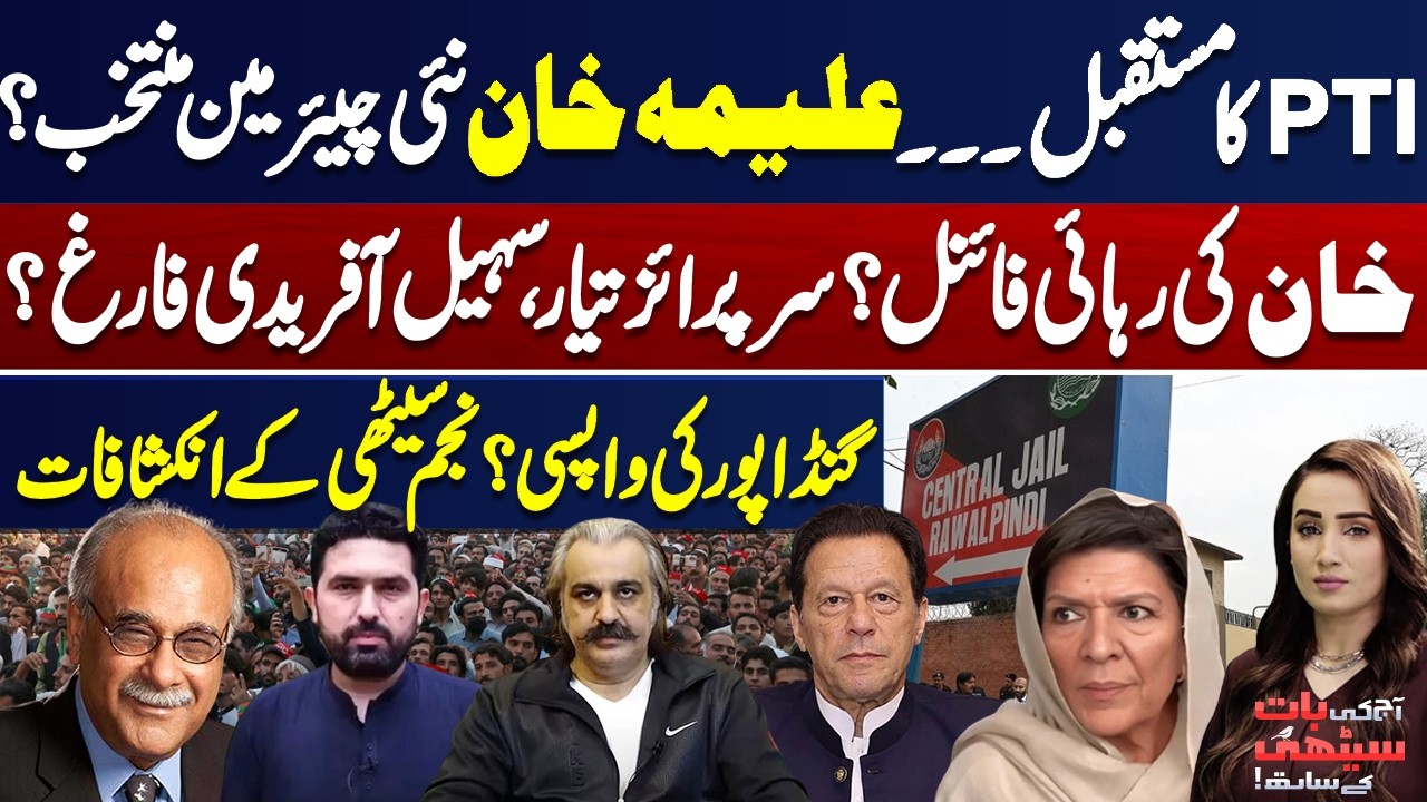 Imran Khan Bail? | Aleema Khan Elected New Chairperson?| Big Surprise | Najam Sethi's Revelations