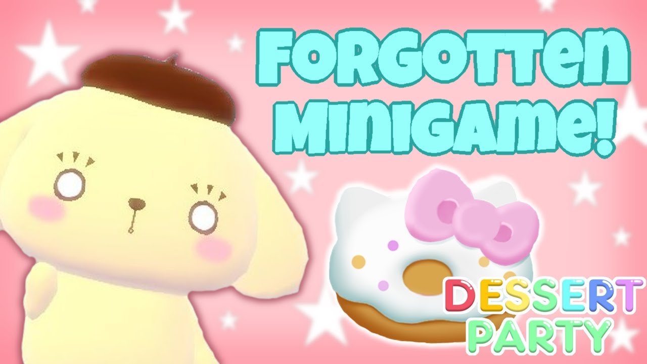 The Forgotten Minigame?! | Roblox My Hello Kitty Cafe Dessert Party | Riivv3r