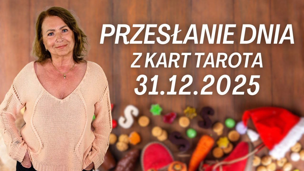 PRZESŁANIE DNIA z kart Tarota 31.12.2025 - Joanna Stawińska #przesłaniednia #kartadnia