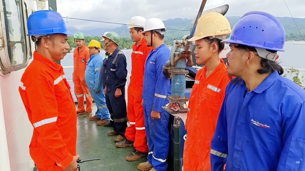 OIL SPILL DRILL // TUGBOAT MAGALING ASIAN SHIPPING CORPORATION