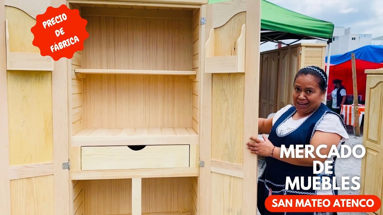 MERCADO DE MUEBLES de San Mateo Atenco 🪵 ¡Buenos, Bonitos y BARATOS! 💸 2025 | Pt. 2