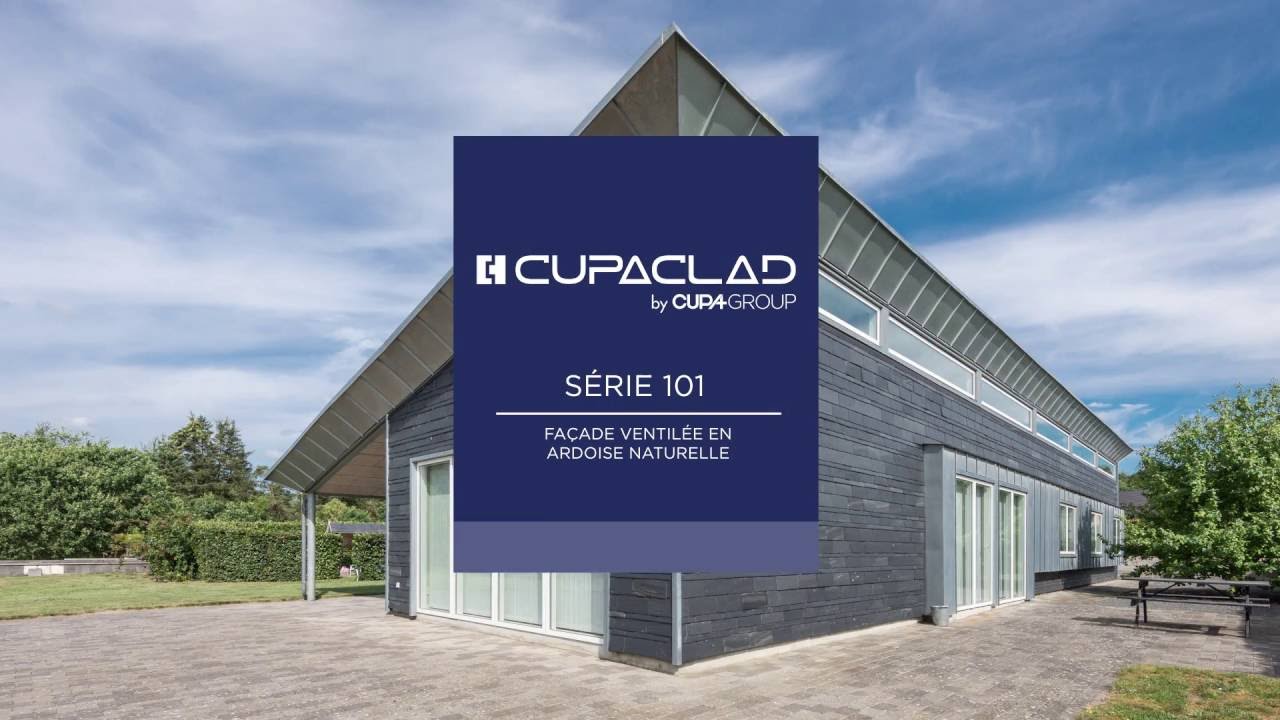 Comment installer une façade ventilée en ardoise? (Système CUPACLAD 101 Logic)