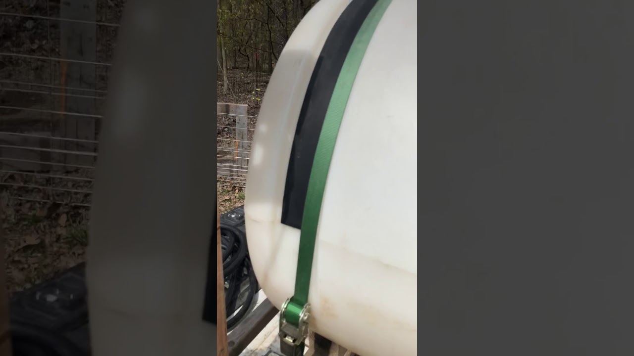 Portable Water Tank Setup