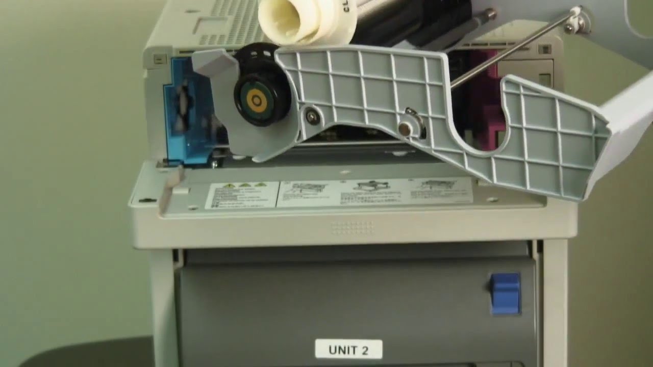 SONY UP-DR 200 Printer Head and Roller Cleaning Demo