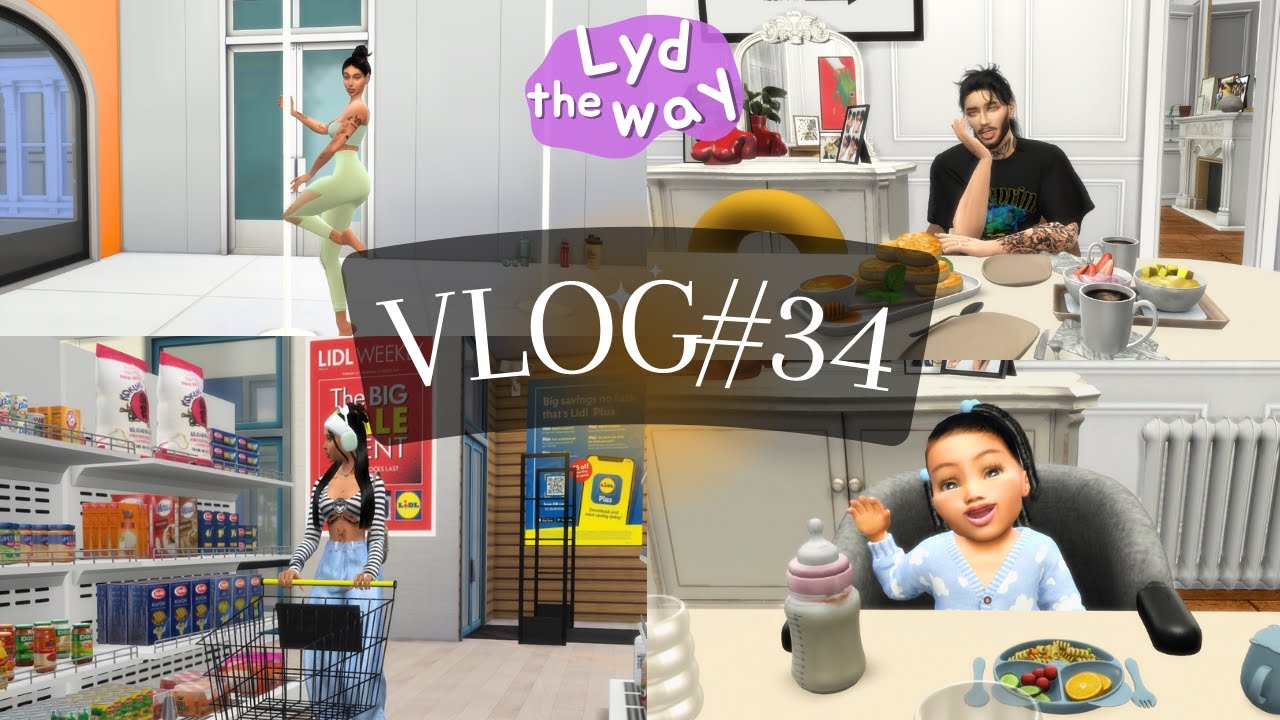 LydTheVlog#34 - pole dance class, chef Mike, grocery & lunch 💃🏽🛒🥗| THE SIMS 4 VLOG