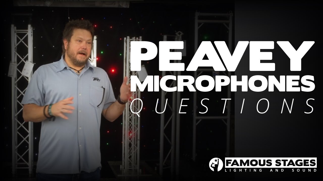 Peavey Microphone Questions