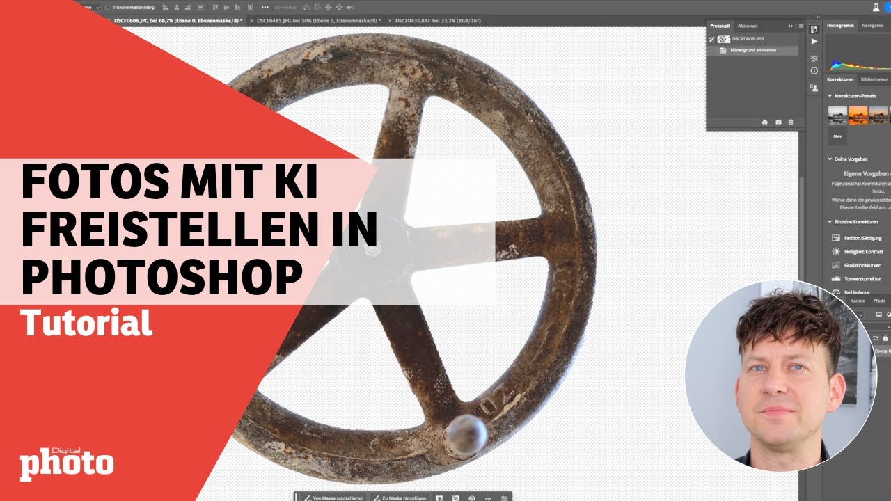 Freisteller in Adobe Photoshop mit KI – Einsteigerworkshop