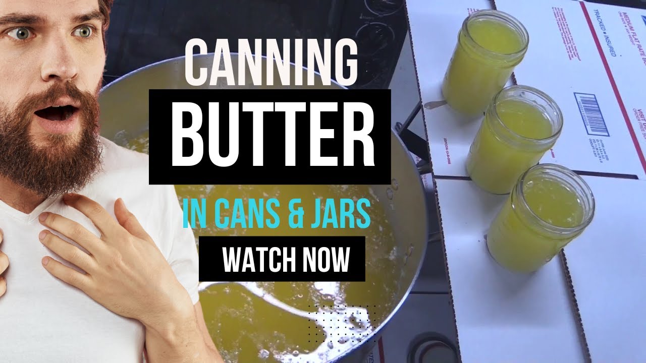 Canning Butter in Jars & Cans - Tips on Botulism, Canners #rebelcanners