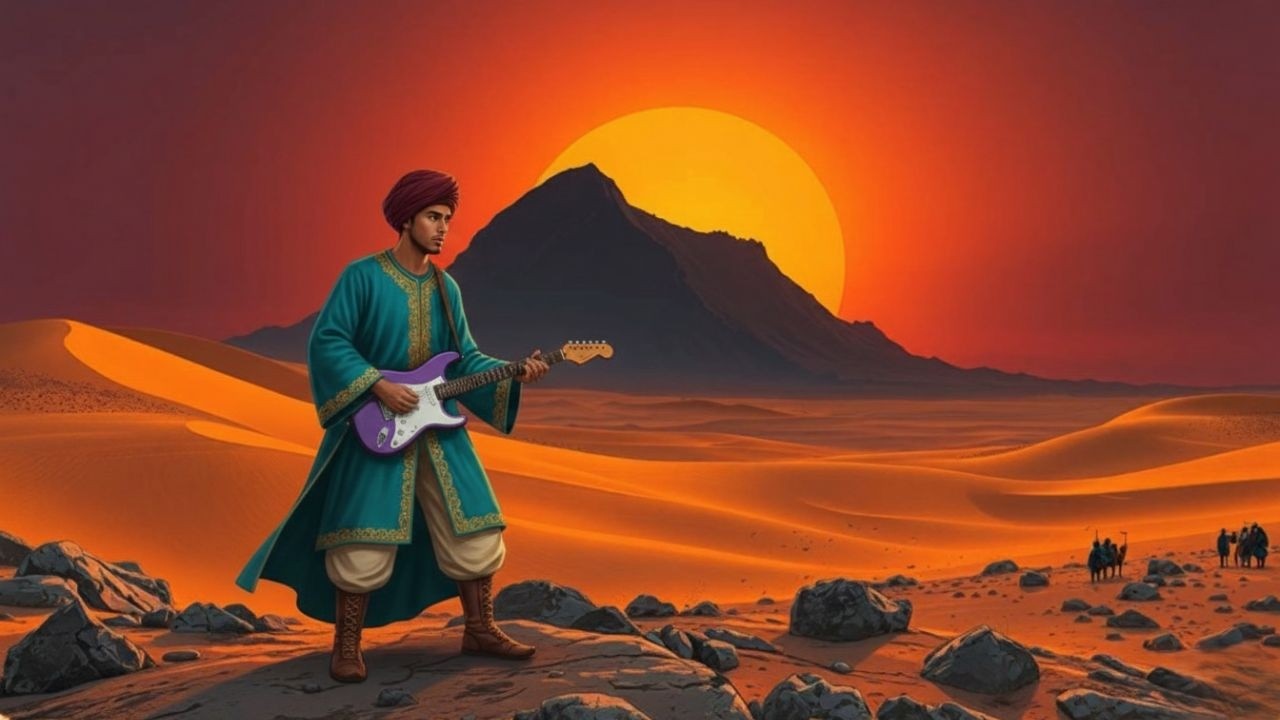 Dunes in Slow Motion – Tuareg Desert Blues & Saharan Guitar Atmosphere