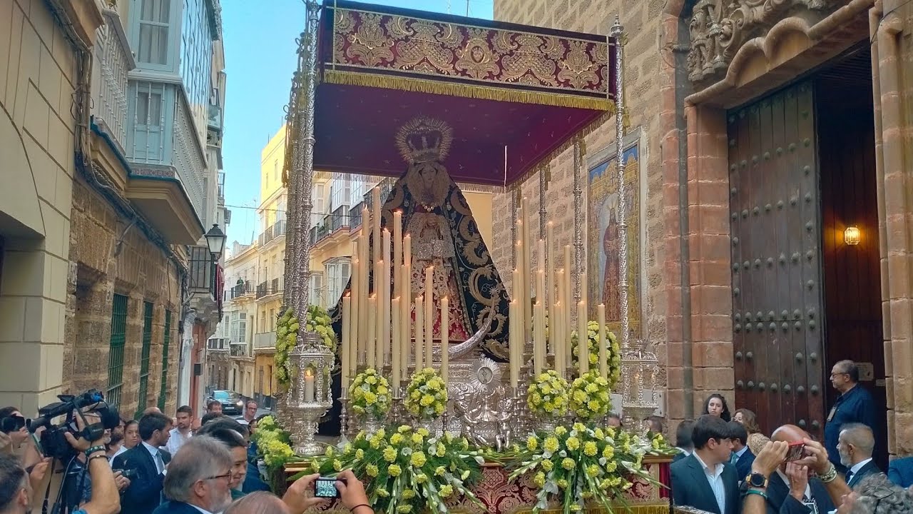 Servitas (hornacina), Rosario de la Aurora, Cádiz agosto 2023