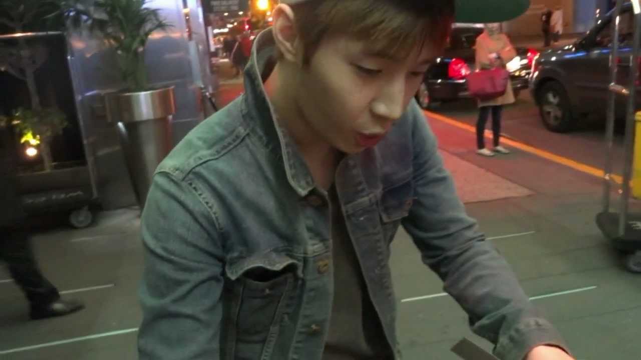 Henry (Super Junior) Outside Of W Hotel
