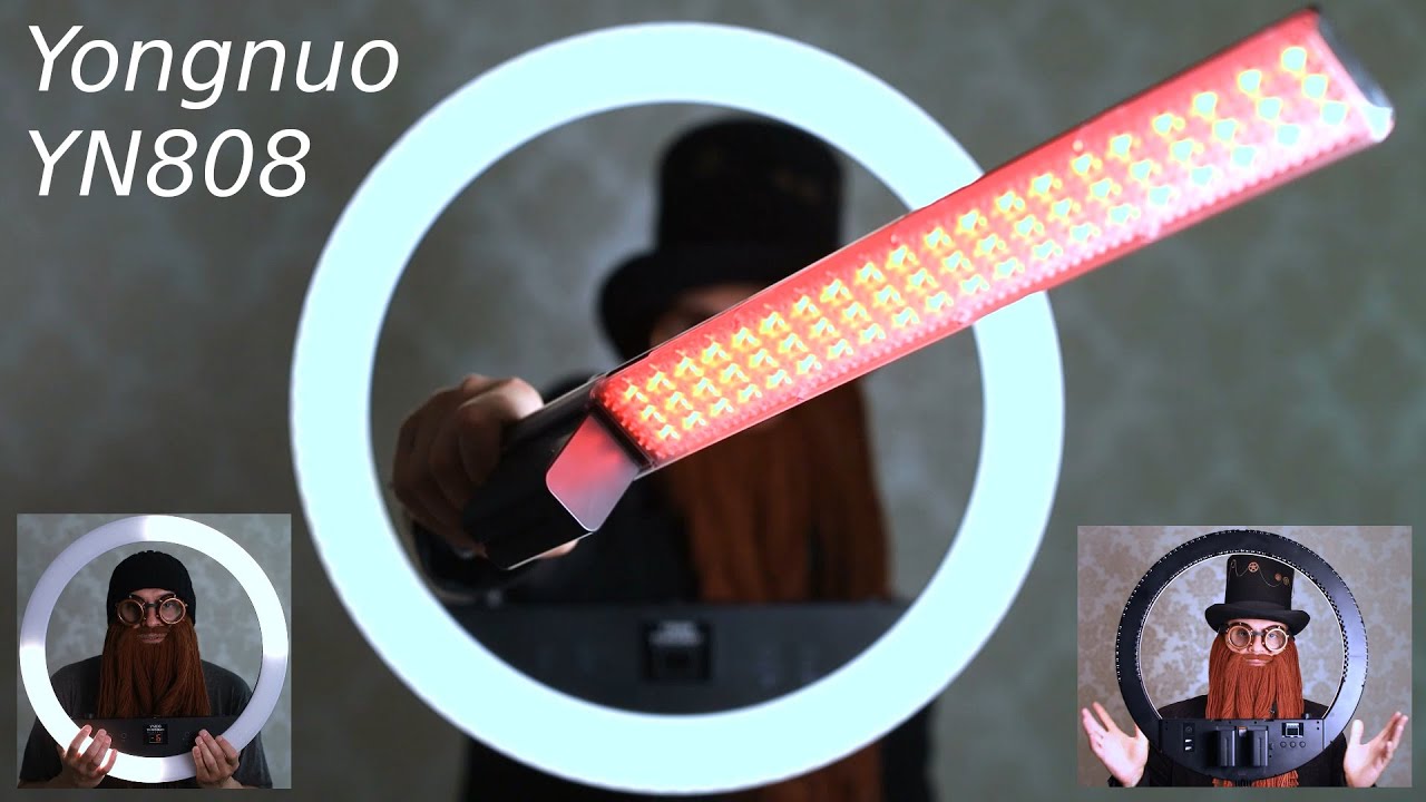 YN808 // Кольцевой LED от Yongnuo // Мощный, универсальный, функциональный  (обзор)